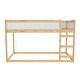 preview thumbnail 9 of 8, Little Seeds Saffiano Reversible 3-in-1 Kids' Bed, Natural/White