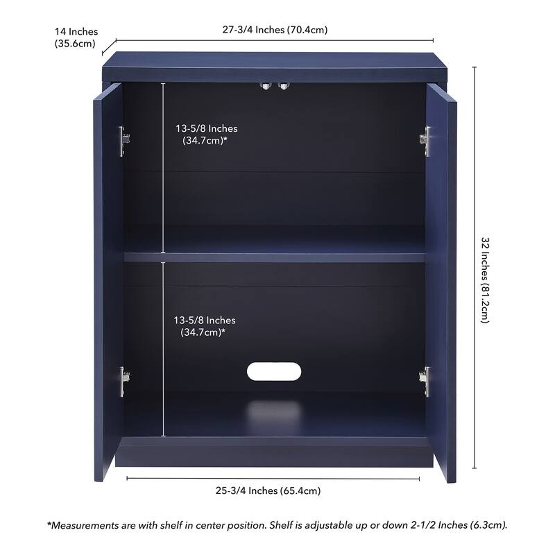Alston 28" Wide Rectangular Accent Cabinet - 27.75" Wide