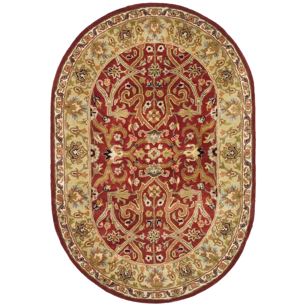 SAFAVIEH Handmade Heritage Abc Traditional Oriental Wool Rug