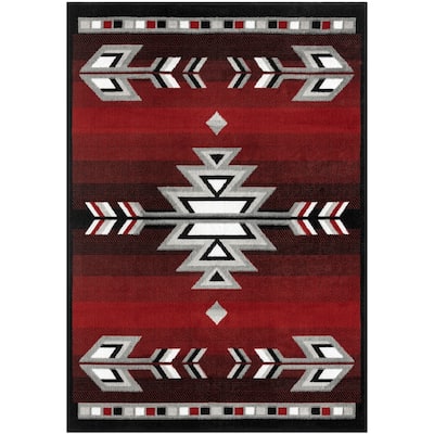 Home Dynamix Premium Sagrada Southwestern Geometric Area Rug
