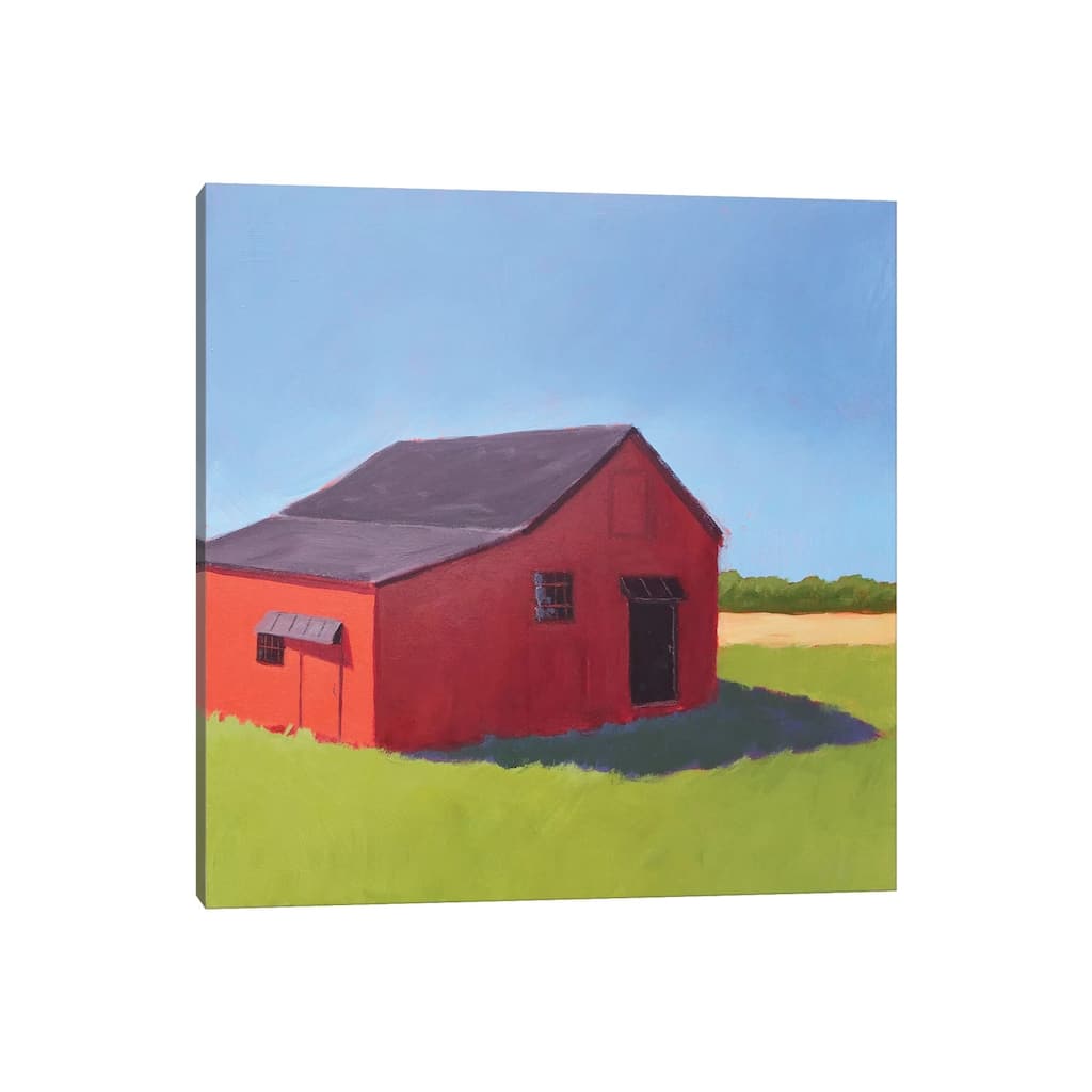 iCanvas "Primary Barns V" by Carol Young Canvas Print