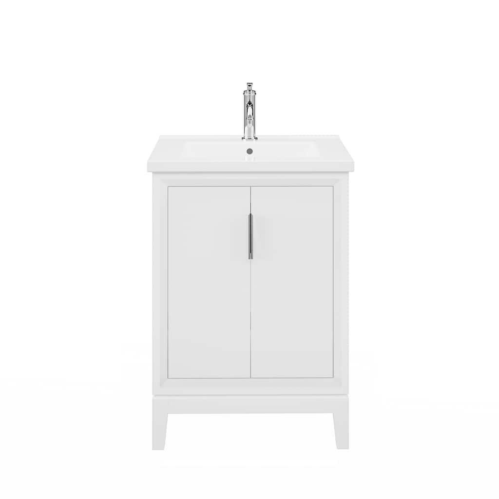 Elise 24 In. Integrated Ceramic Sink Top Vanity