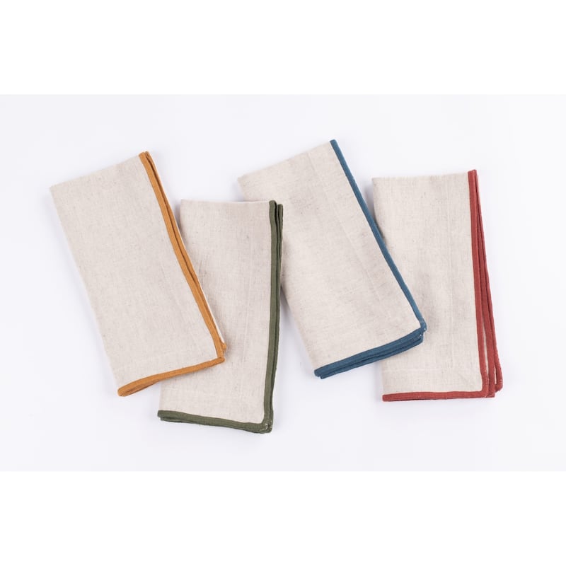 Clara Dinner Napkin Set (Set of 4) - Bold