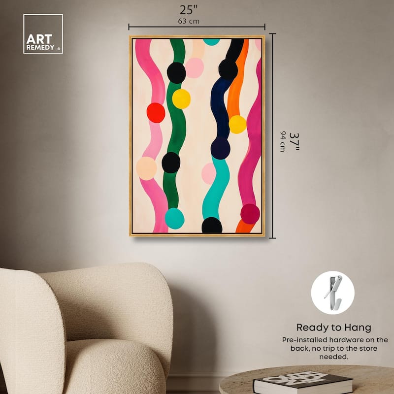 Pearl Colors I Canvas by Art Remedy
