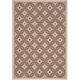 preview thumbnail 2 of 0, SAFAVIEH Veranda Indoor/ Outdoor Waterproof Patio Backyard Rug 6' 7" x 9' - Cream/Chocolate - Rectangle