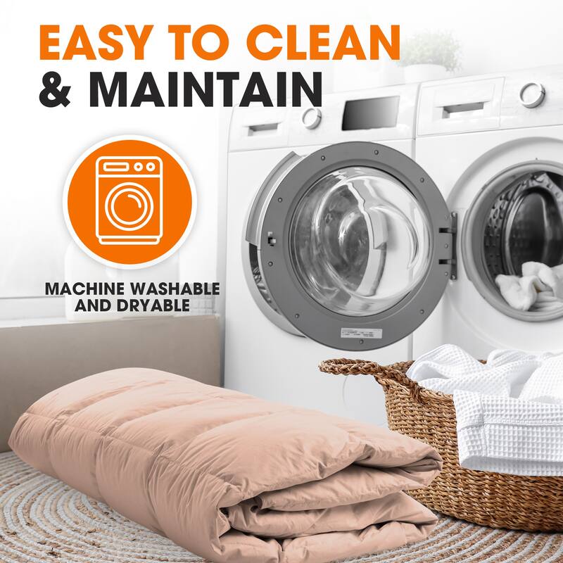 Cheer Collection All Season Down Alternative Hypoallergenic Comforter