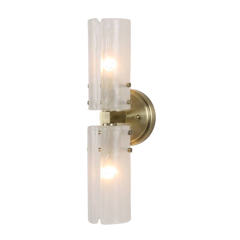 Uttermost 22588 Mistie 2 Light 17" Tall Wall Sconce - Brass