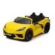 preview thumbnail 1 of 3, 24V Chevrolet Corvette C8 2-Seater Ride on Yellow