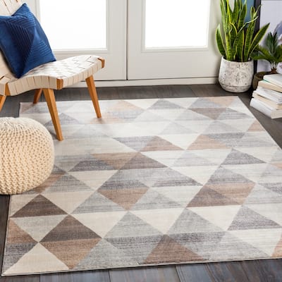 Yaz Contempo Triangles Area Rug