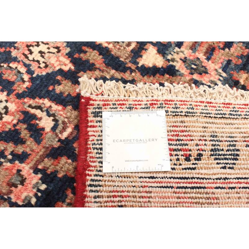 ECARPETGALLERY Hand-knotted Anadol Dark Navy Wool Rug - 3'1 x 9'8