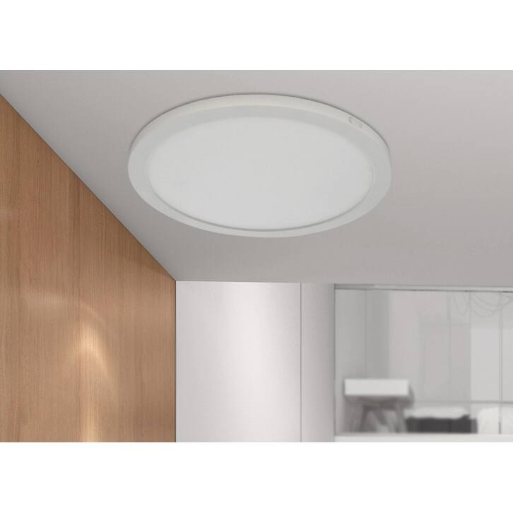 ModPLUS 7-inch White LED Round Flush Mount