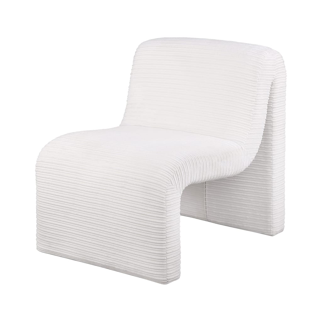 Upholstered Armless Accent Chair