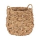 preview thumbnail 26 of 28, Kate and Laurel Livia Woven Baskets Tan - 13x13x13