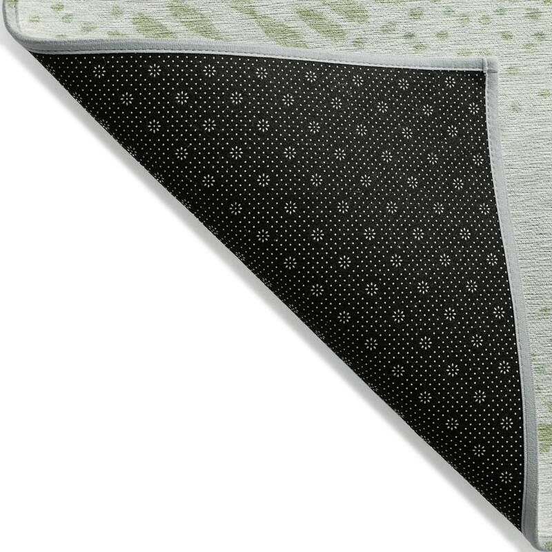 HomeRoots Floral Transitional Rectangle Outdoor Rug