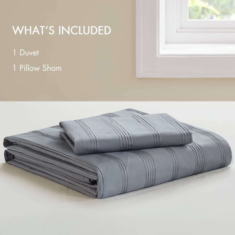 Chelsea Square Logan Woven Striped Duvet Set