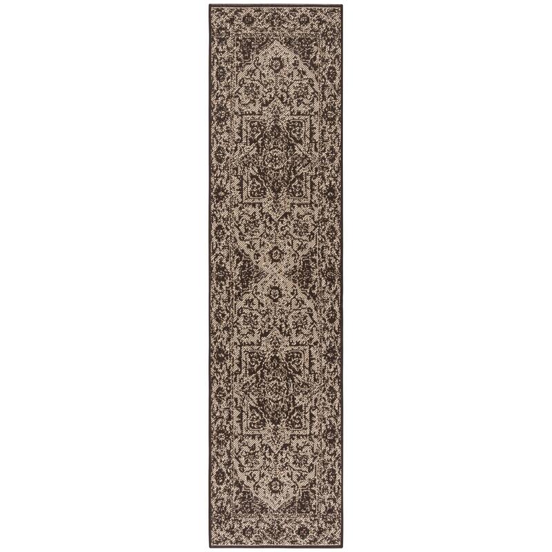 SAFAVIEH Linden Rick Indoor/ Outdoor Waterproof Patio Backyard Rug