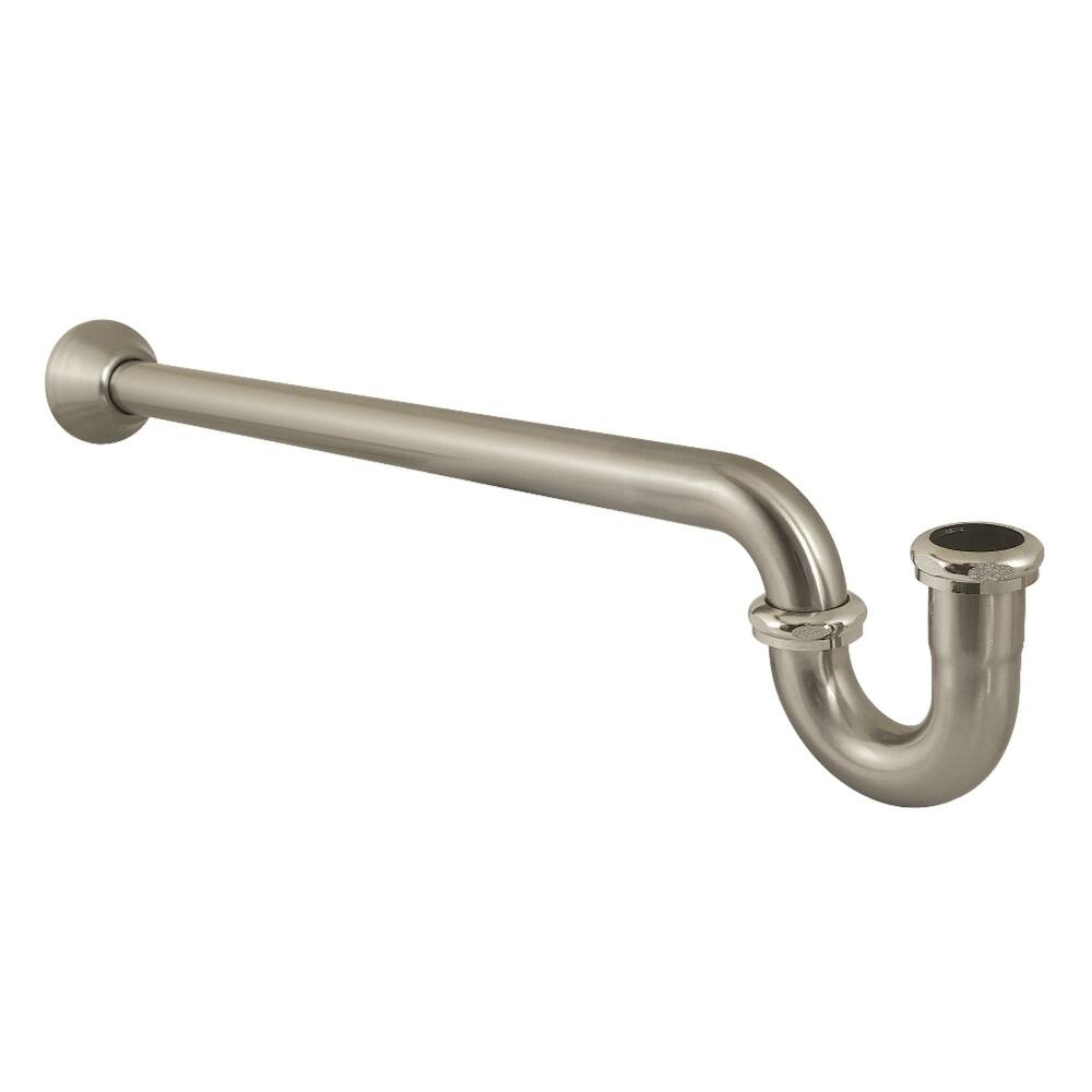 Kingston Brass Vintage 1-1/4 Inch Decor P-Trap with Bell Flange, 24 Inch Length, 18 Gauge