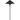 Hinkley Lighting 56100 Single Apex 120V LED Outdoor Landscape Path