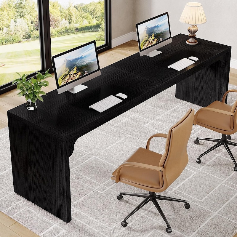 70.87” Extra Long Computer Desk, 2 Person Desk for Home Office