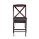 preview thumbnail 9 of 10, Porch & Den Espresso Folding Chair (Set of 2)