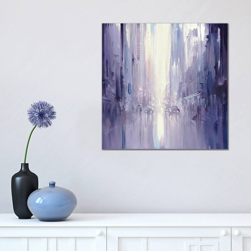 iCanvas "City Morning Light" by Bozhena Fuchs Canvas Print - 18x18x1.5