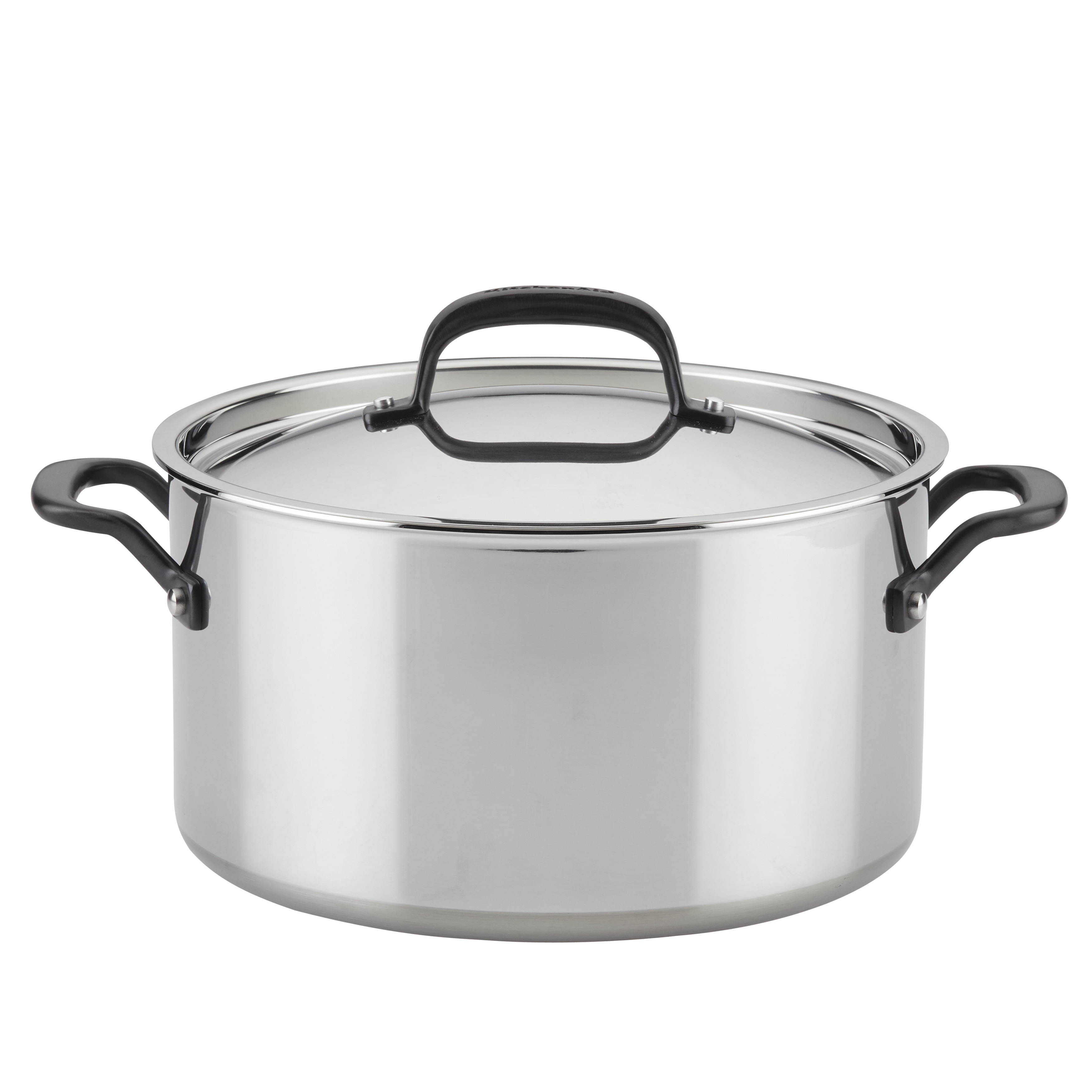 Farberware Classic Stainless Steel 6-Quart Stockpot with Lid, Stainless  Steel Pot with Lid, Silver