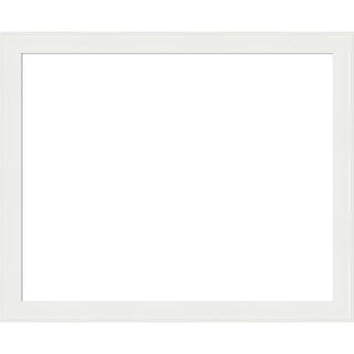 Amanti Art Vanity White Narrow Framed Dry Erase Magnetic Board