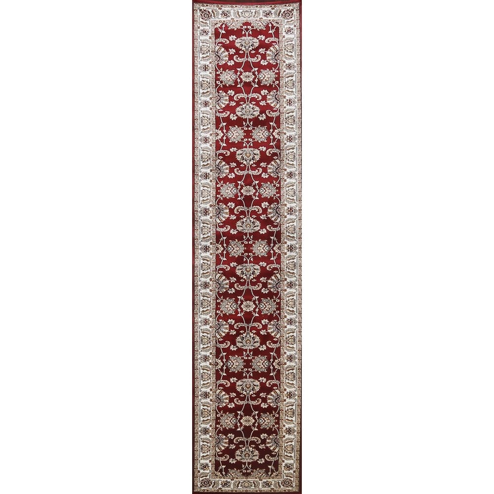Traditional Floral Red Tabriz Turkish Area Rug Oriental Carpet