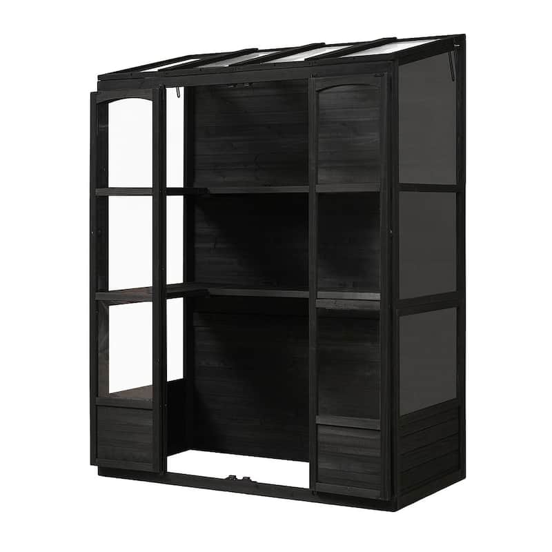 78inch Height Wood Large Greenhouse Balcony Portable Cold Frame