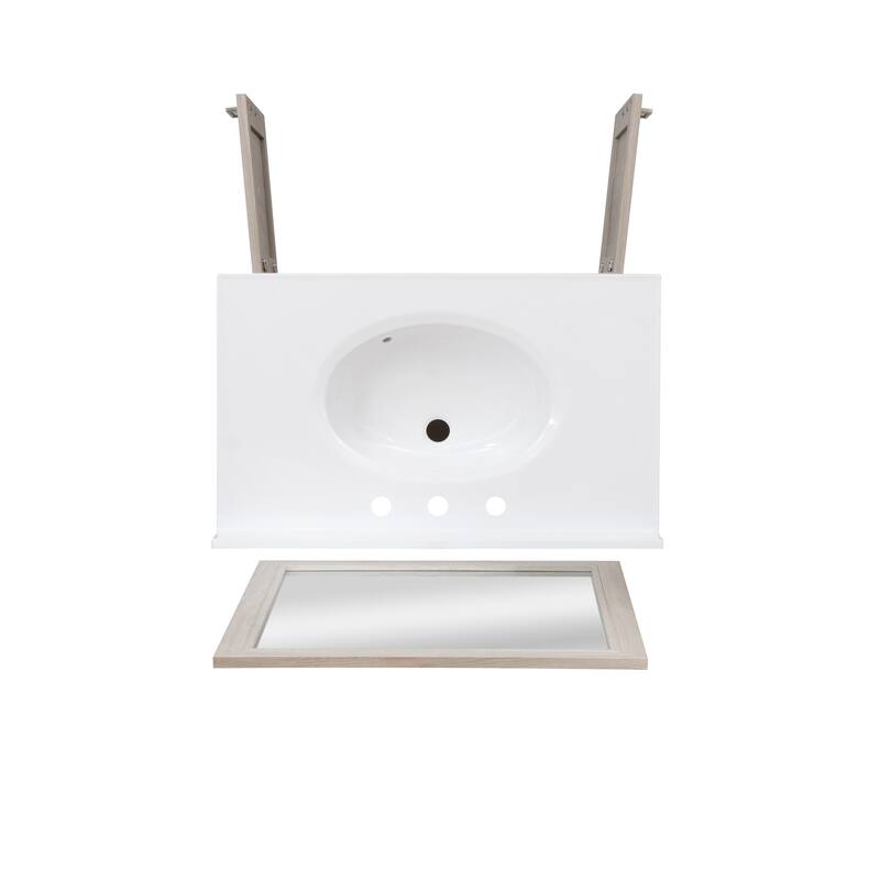 Linon Blakely Vanity with Mirror