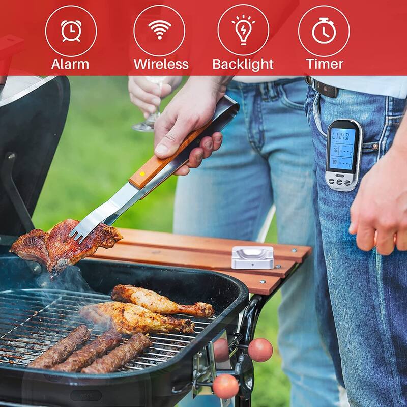 Cheer Collection Wireless Digital Food Thermometer