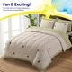 preview thumbnail 16 of 18, Kids Savana Printed Bed in a Bag Comforter & Sheet Set
