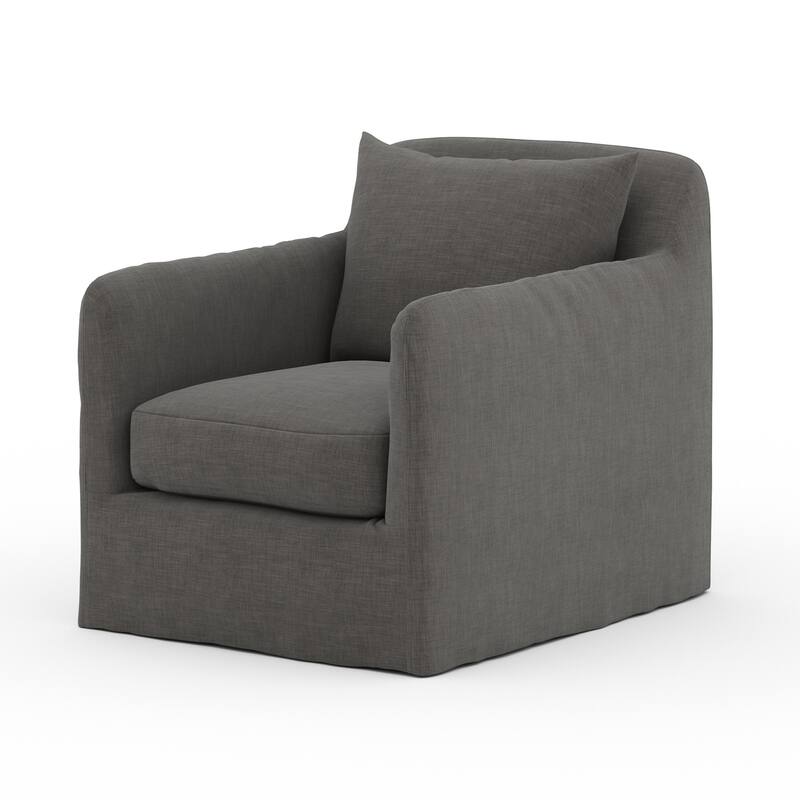Haven Home Miami Outdoor Swivel Chair - Black