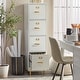 preview thumbnail 2 of 4, Simple Living Erfjord 4-Drawer Filing Cabinet