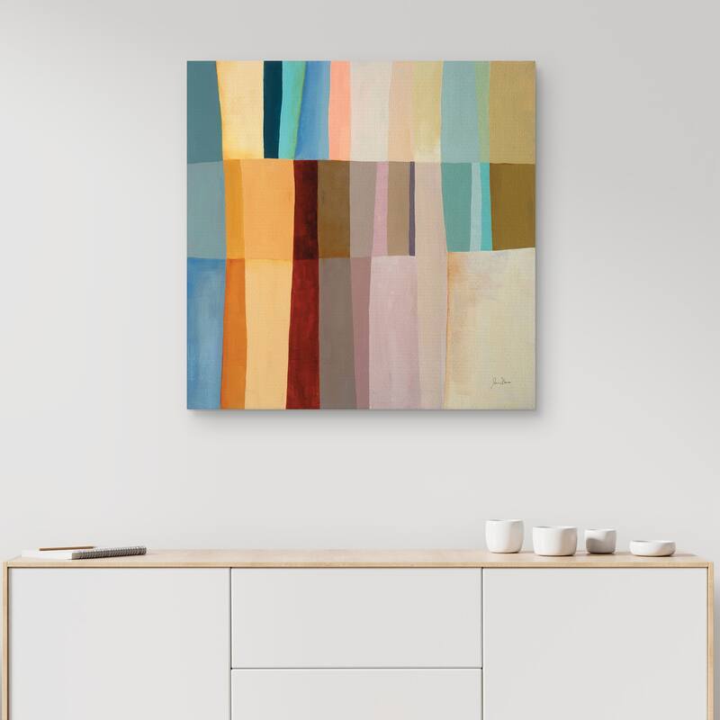 Stitched Together I by Jane Davies Canvas Art Print