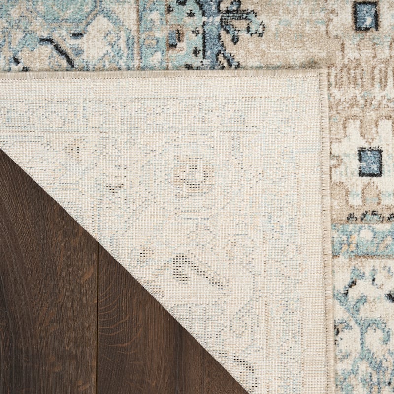 Nourison Washable Decor Indoor only Machine Washable Persian Area Rug