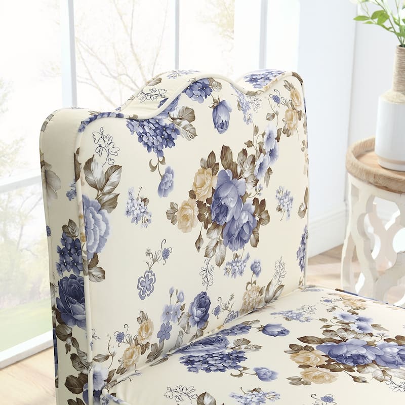 Flannel Single Armless Chair