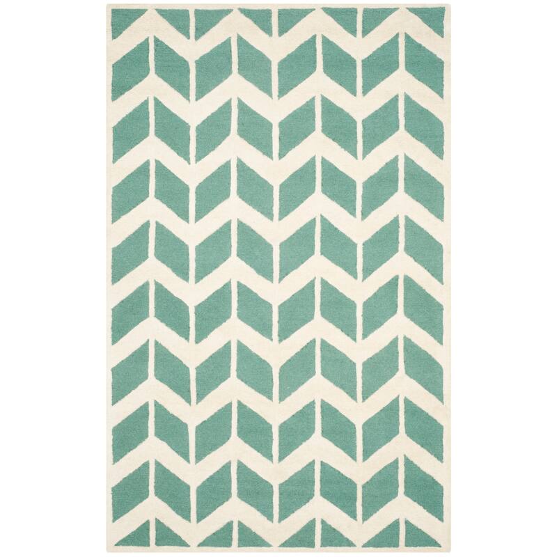 SAFAVIEH Handmade Cambridge Saskia Modern Moroccan Wool Rug