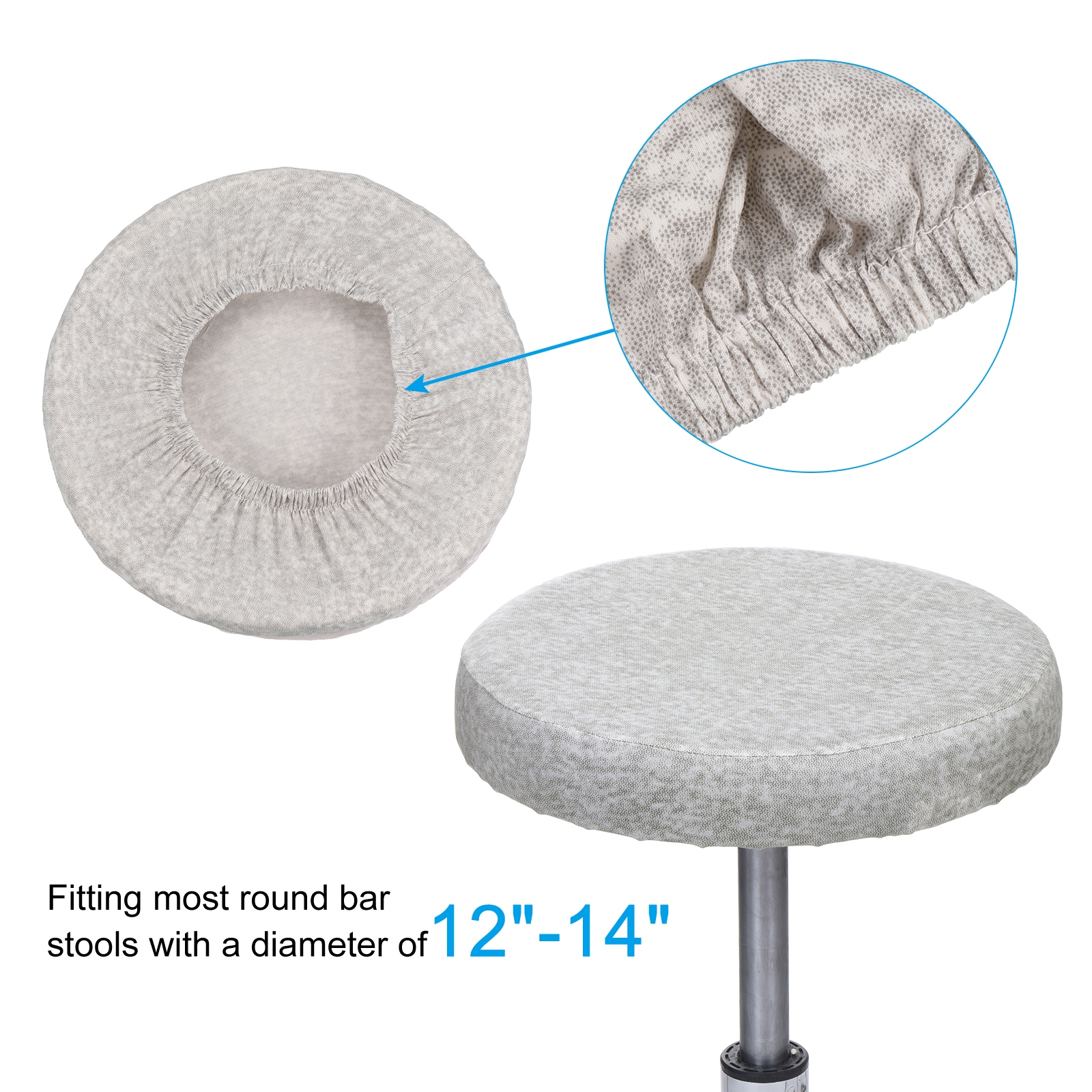 Fitted bar stool 2025 covers