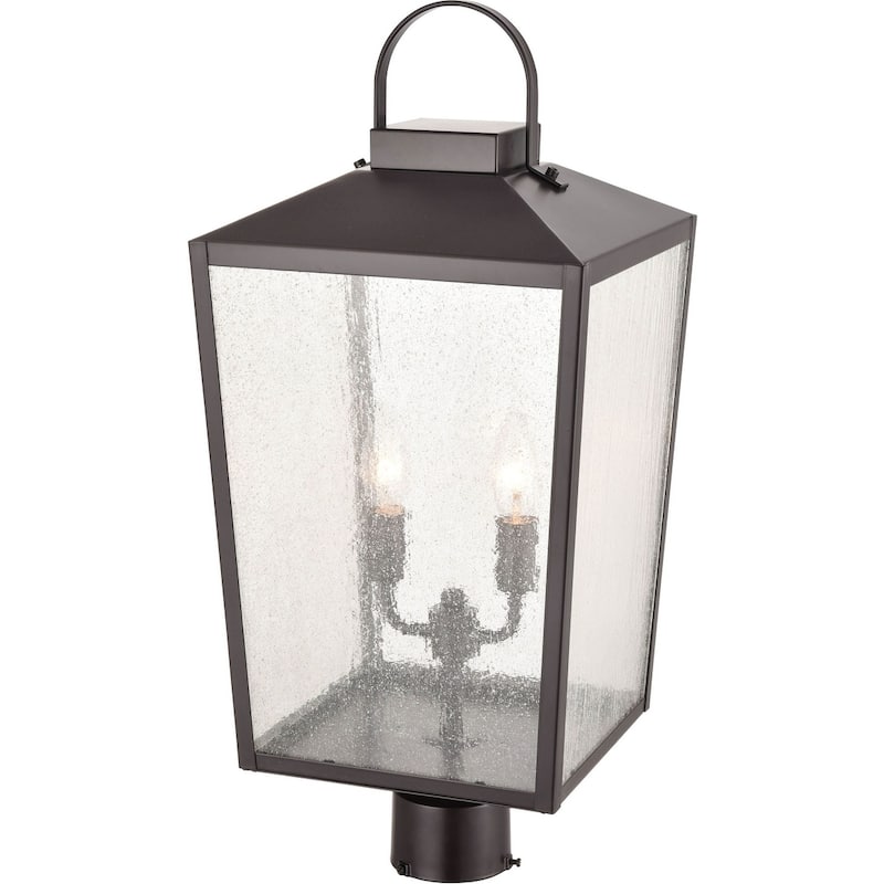 Millennium Lighting Devens 2 Light 24" Tall Outdoor Single Head Post - Powder Coat Bronze