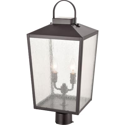 Millennium Lighting Devens 2 Light 24" Tall Outdoor Single Head Post