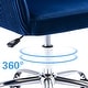 preview thumbnail 99 of 117, Corvus Braff Velvet Upholstered Adjustable Ergonomic Office Chair