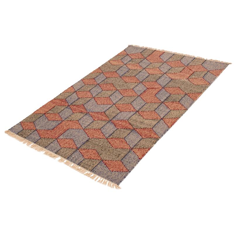 Ankara FW Red Kilim 5'1" x 7'11" - 5'1 x 7'11