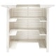 preview thumbnail 12 of 14, SAFAVIEH Outdoor Monterey Wood 3-Shelf Bar Table - 27.2" x 46.1" x 42.1"