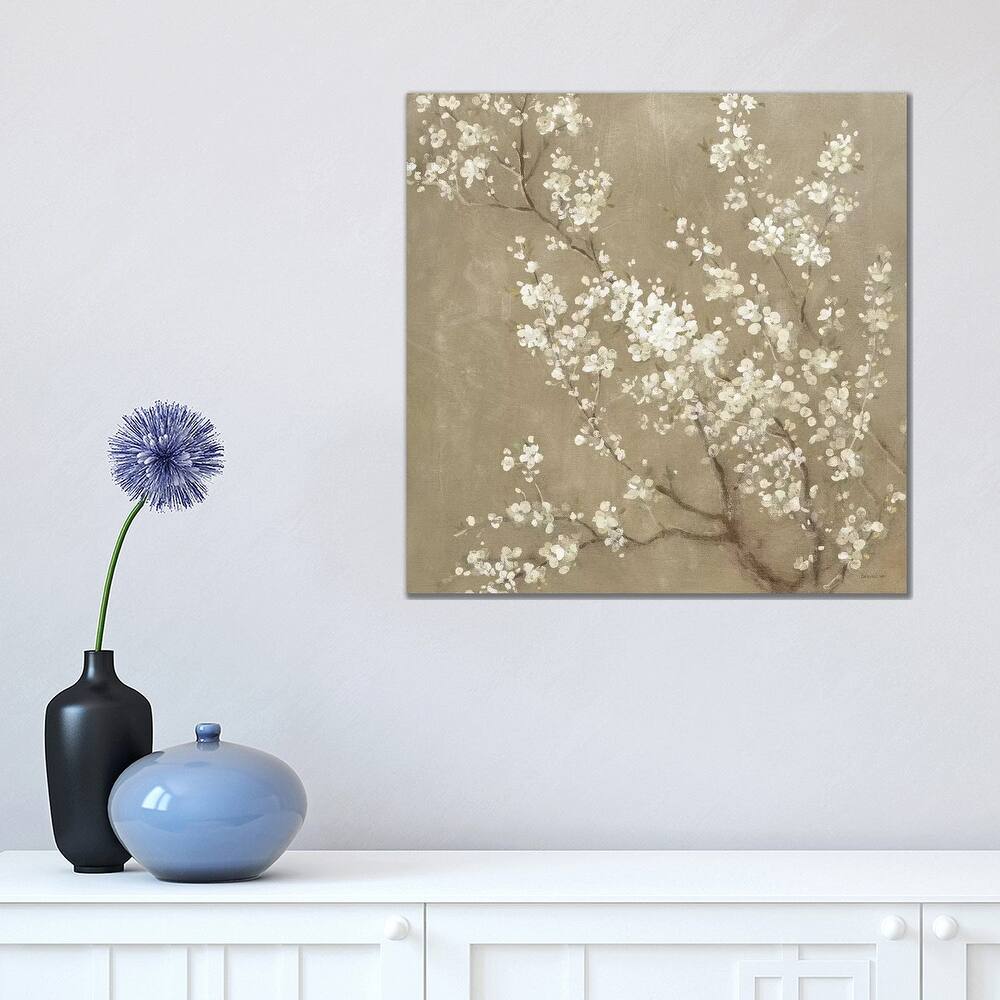 iCanvas "White Cherry Blossoms II" by Danhui Nai Canvas Print