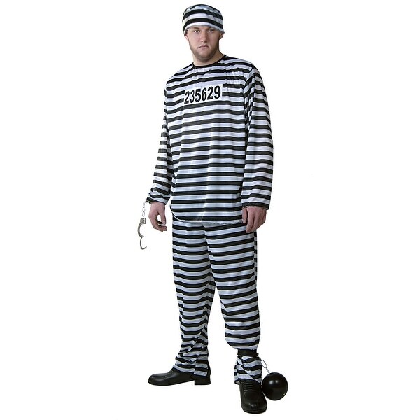 prison jumpsuit striped