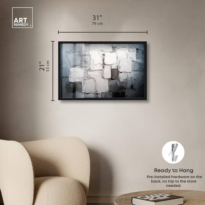 Urban Grid Shadowbox by Art Remedy