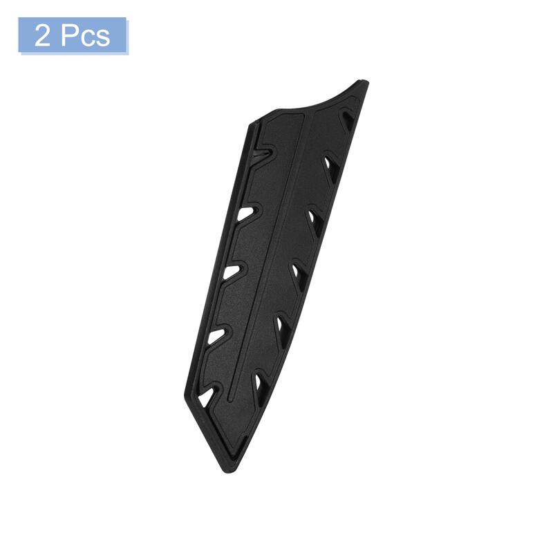 2Pcs Knife Cover Sleeves Knife Edge Guards Blade Protector for 7.5" Chef Knife - Black