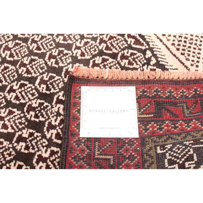 ECARPETGALLERY Hand-knotted Teimani Ivory Wool Rug - 3'1 x 5'0