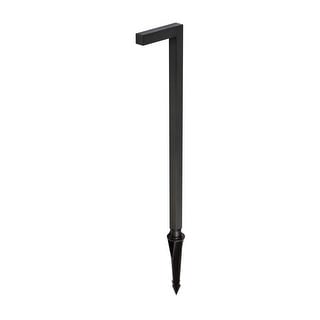 Indigo Home Outdoor 12V Cast Brass modern path light 5.25 inch Wide x 22 inch High in Dark Bronze